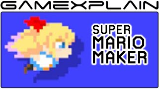 Super Mario Maker: Nisekoi's Chitoge Kirisaki Costume All Animations + Sounds