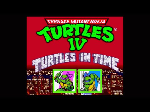 Teenage Mutant Ninja Turtles IV: Turtles in Time (SNES) | Co-op Playthrough