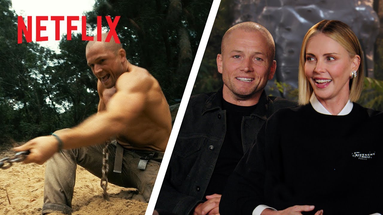 The Social Etiquette Test with Charlize Theron & Taron Egerton | Apex | Netflix