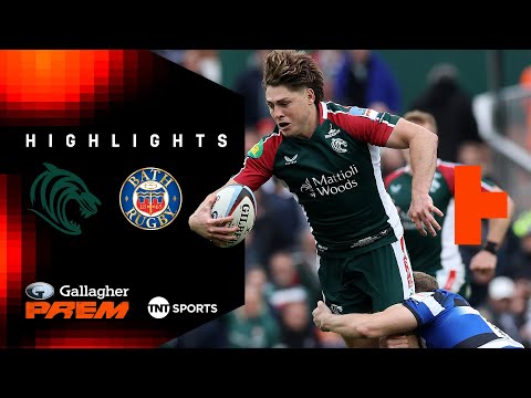 DRAMATIC FINISH! 🍿 | Leicester Tigers vs Bath | Gallagher PREM Rugby Highlights