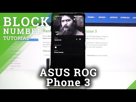 How to Block Number in ASUS ROG Phone 3 – Block Incoming Calls & Texts