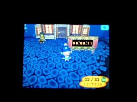 2011-2012 New Years Eve Countdown in my AC:WW town Dafdilly