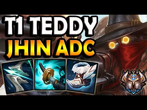T1 Teddy JHIN vs SAMIRA [ ADC ] Patch 10.25 Ranked Korea ✅