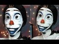 Disney Frozen Olaf The Snowman Face Paint Tutorial