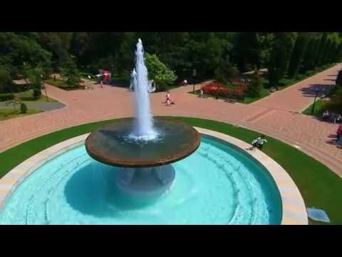 Gradina Publica filmare aeriana drona Parrot