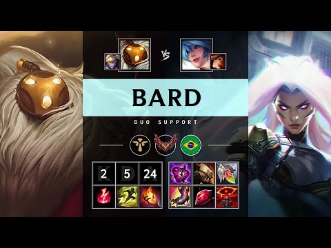 Bard Support vs Sona - BR Grandmaster Patch 25.07