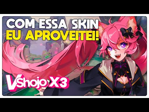 Colab VSHOJO com SMITE! Essa skin eu USEI MUITOI! SERQET NYANNERS - Ranked Duelo