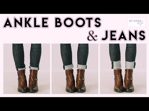 How To Wear Ankle Boots With Skinny Jeans