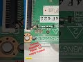Sharp LED TV No Display But Backlight Is Working LCD Panel Board Defective