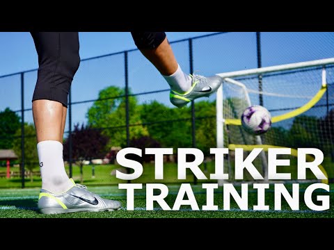 Striker Training Session | 10 Drills To Improve Your Finishing