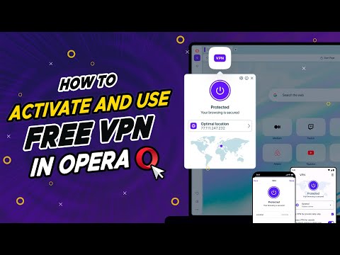 Enable VPN in Opera ✅ How to Activate VPN in Opera Browser | How to Use Opera VPN, is Safe? 🛡️