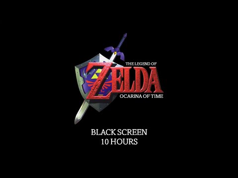 Zelda Music | Black Screen | Relaxing Zelda | 10 Hours | Sleep Zelda Music
