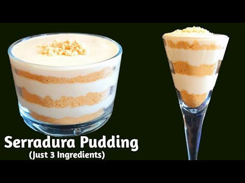Serradura | Portuguese Sawdust Pudding Recipe | No Bake | Goan Dessert