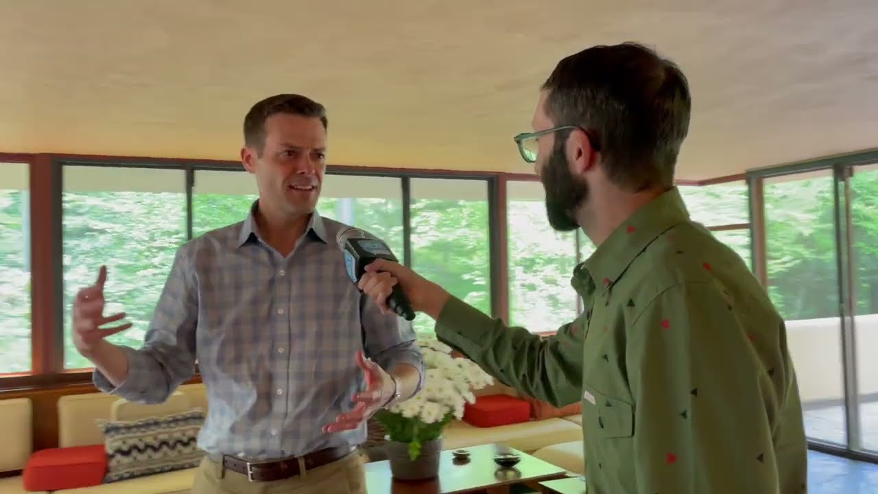 What's in the basement of Fallingwater?