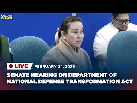 LIVE: Senate hearing on Department of National Defense Transformation Act (Feb. 24, 2026)