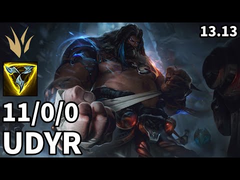 Udyr Jungle vs Kayn - EUW Master | Patch 13.13