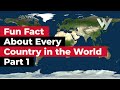Fun Fact About Every Country In The World Part 1