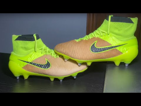 🔥 RARE Nike Magista Obra SG LEATHER 747493-707 | Elite Football Boots Close-Up 🔥