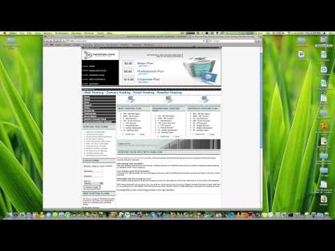 Upload an iWeb Site to the Web  [HD]