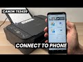 Connect Phone To Canon Pixma TS3420 Printer Over Wi Fi FULL SETUP