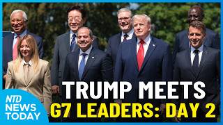 Trump Meets G7 Leaders: Day 2; FBI Foiled Plot Targeting WH UFC Event | NTD News Today June 16