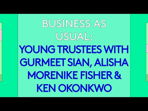 100 Day Studio: AF Young Trustees with Gurmeet Sian, Alisha Morenike Fisher & Ken Okonkwo