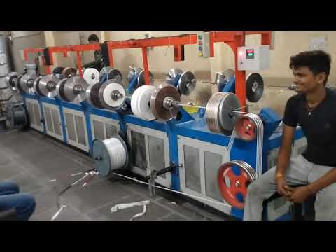 Poly winding Wire Tapping Machine 3 Plate 2 Line Semi- Automatic
