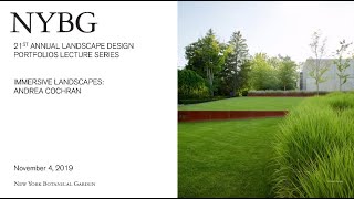 21st Annual Landscape Design Portfolio Lecture Series: Andrea Cochran