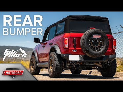 New Bronco Rear Bumper Install Guide | Fab Fours Premium Rear Bumper