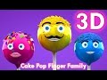 Cake Pop Finger Family Family Nursery Rhyme Lollipop