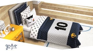 Quarto Infantil Futebol - Grão de Gente