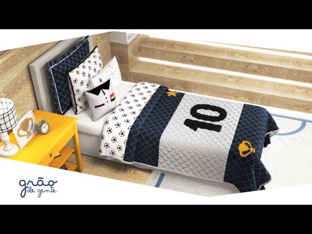 Quarto Infantil Futebol - Grão de Gente