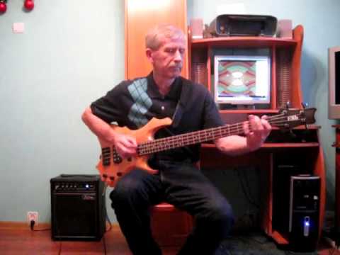 Suzi Quatro - sticks stones- бас (BASS COVER)