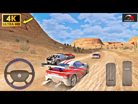 Rally Fury Off Road Racing | 4K ULTRA HD Graphics Game Play 