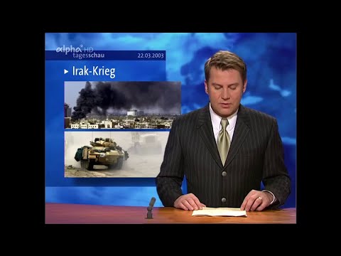 ARD - Tagesschau vom 22.03.2003