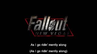 Fallout New Vegas Soundtrack- Jingle Jangle Jinge (by Kay Kyser) On screen Lyrics!