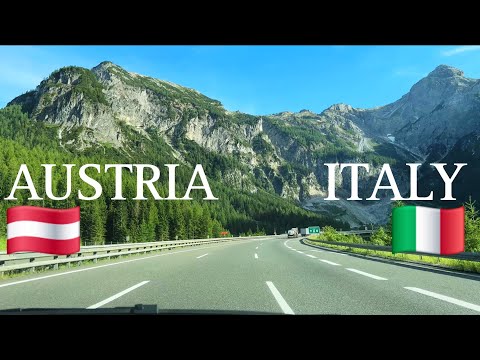 Driving from Salzburg, Austria to Udine, Italy || Summer 2025 -  Driving Tour