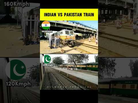 Indian train vs Pakistan Train Speed Comparison ! 🚄