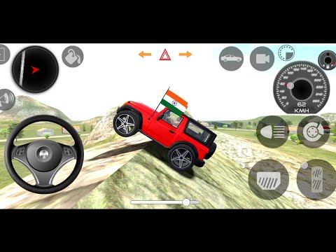 Dollar Song Long Jump Cars Driving 3d Modified Mahindra Thar Indian Cars Simulator 3D Android Games