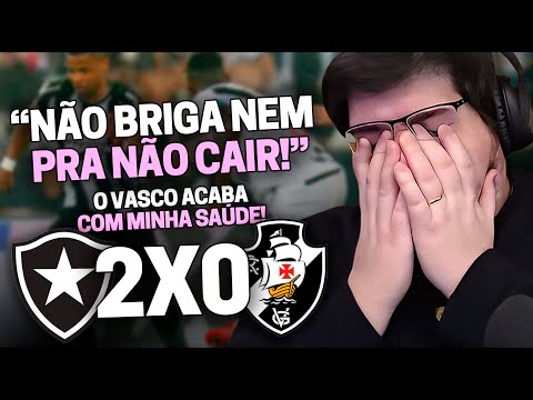 CASIMIRO REAGE: BOTAFOGO 2 X 0 VASCO PELO BRASILEIRÃO 2023 | Cortes do Casimito