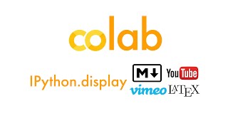 Google Colab - IPython.display!