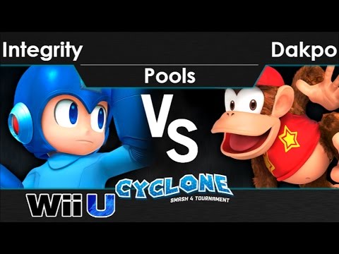 Cyclone 1 - NF | Integrity (Mega Man) vs FX | Dakpo (Diddy) Pools - Smash 4