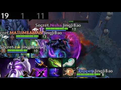 Nisha - Void Spirit | Team Secret vs Team Spirit  (game 1) Playoff| The International 2021