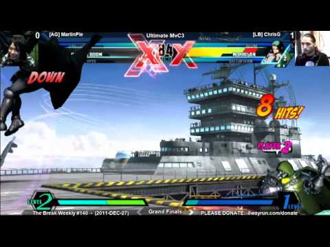 The Break #140 - uMvC3 GF - [AG] MarlinPie VS [LB] ChrisG