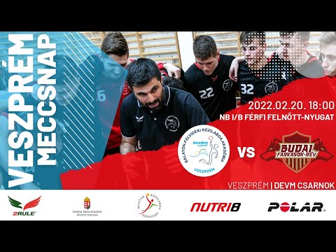 NB I/B Férfi felnőtt - Nyugat | BFKA Veszprém - Budai Farkasok - Rév Group