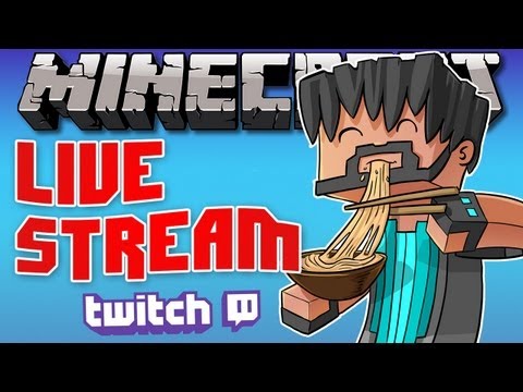 Thinknoodles - Minecraft Live Stream REPLAY - 100,000 Subscriber Celebration on Twitch!