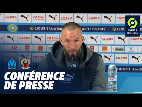 Conférence de presse OLYMPIQUE DE MARSEILLE - OGC NICE (1-3) / 2022-2023