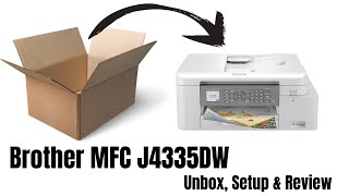 Brother MFC J4335DW uitpakken, installeren en review