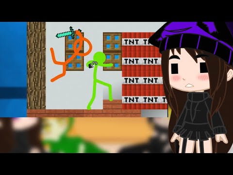 JHENNELLEAXE IL CREDO DELL'ASSASSINO - Mob Talker React To PvP - Animation vs. Minecraft Shorts by Alan Becker (late post)