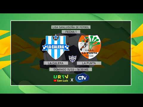 Primera División A | Fecha 1 | La Calera Vs. La Punta